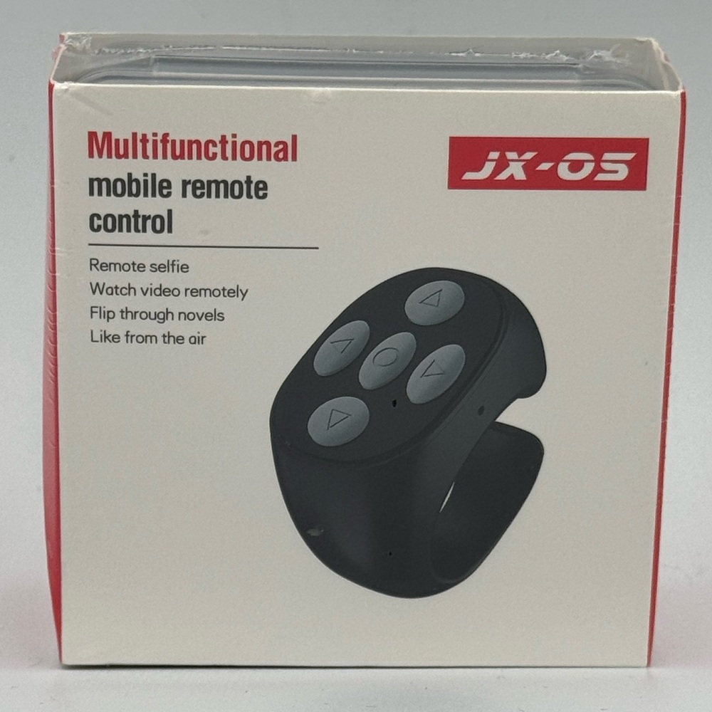 NWT PINK Mobile Device Ring Remote Control JX-05 Multifunctional